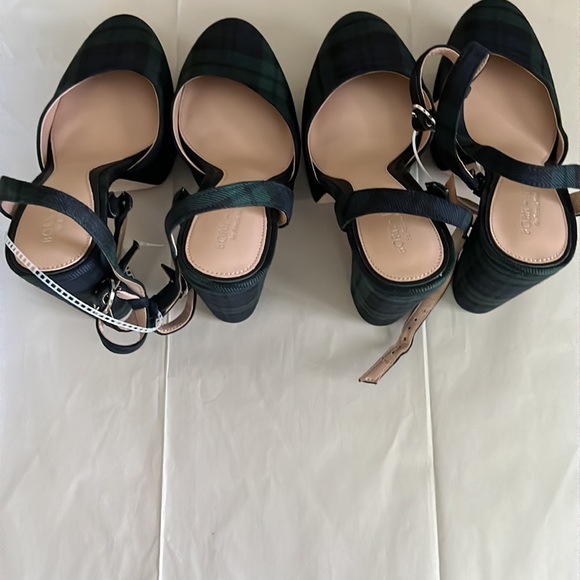 Antonio Melani x Born on Fifth Liv Tartan Plaid Closed Toe Platform Dress Pumps - Picture 5 of 12